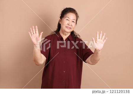 Senior East Asian Woman 121120138