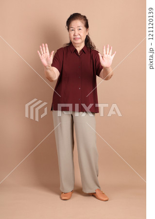 Senior East Asian Woman 121120139