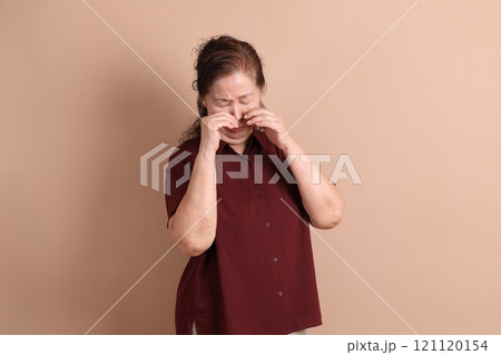 Senior East Asian Woman 121120154