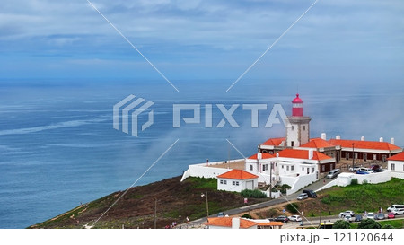 Cabo da Roca lighthouse and Atlantic view Cabo da Roca lighthouse and Atlantic view 121120644