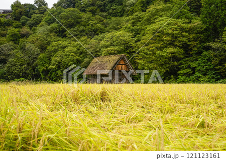 秋の白川郷 121123161