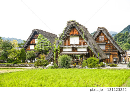 秋の白川郷 121123222