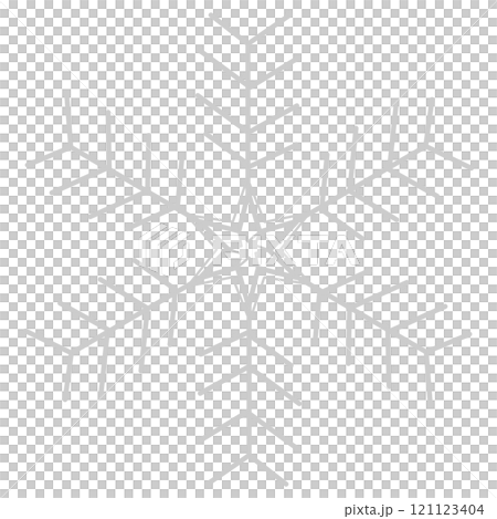 灰色雪花的插圖 121123404