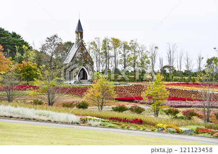 秋を迎えた（牧歌の里） 121123458