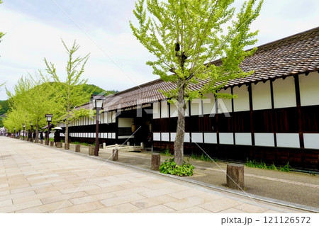 津和野 殿町通り 津和野藩校養老館が見える風景 島根県鹿足郡津和野町 津和野 殿町通り 津和野藩校養老館が見える風景 島根県鹿足郡津和野町 121126572