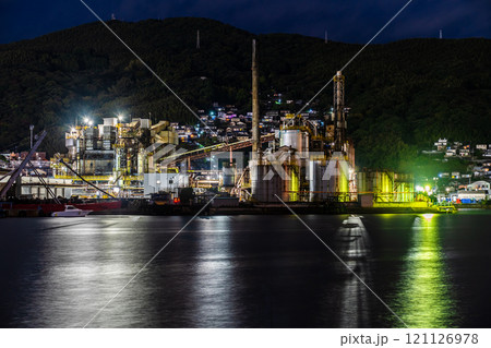 北九州工場夜景（東海カーボン九州若松工場）【福岡県北九州市】 121126978