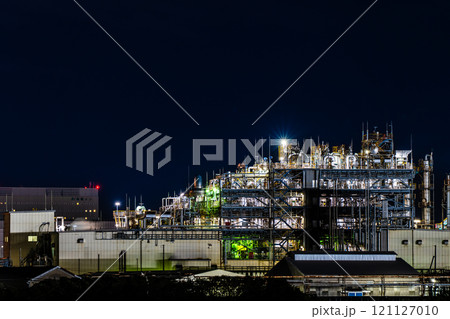 北九州工場夜景（三菱化学黒崎事業所）【福岡県北九州市】 121127010