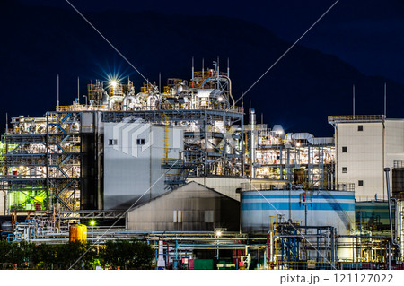 北九州工場夜景(三菱化学黒崎事業所)【福岡県北九州市】 北九州工場夜景(三菱化学黒崎事業所)【福岡県北九州市】 121127022