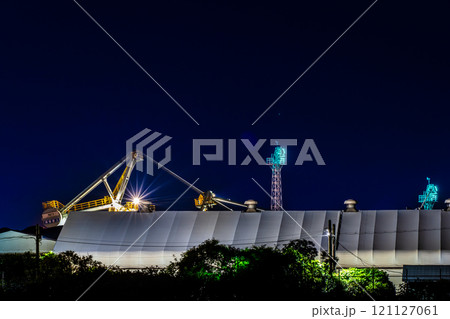 北九州工場夜景(新日鉄住金化学)【福岡県北九州市】 北九州工場夜景(新日鉄住金化学)【福岡県北九州市】 121127061