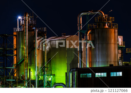 北九州工場夜景（新日鉄住金化学）【福岡県北九州市】 121127066