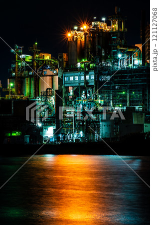 北九州工場夜景（新日鉄住金化学）【福岡県北九州市】 121127068