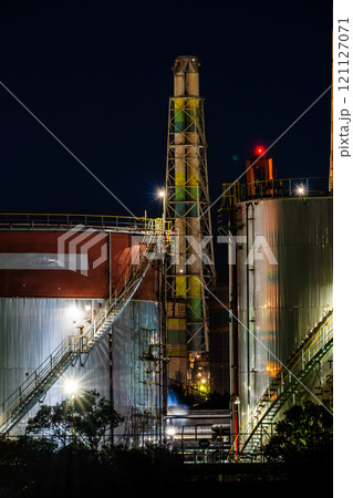 北九州工場夜景（新日鉄住金化学）【福岡県北九州市】 121127071