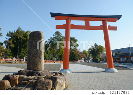 上賀茂神社 大鳥居 京都市北区 上賀茂神社 大鳥居 京都市北区 121127985