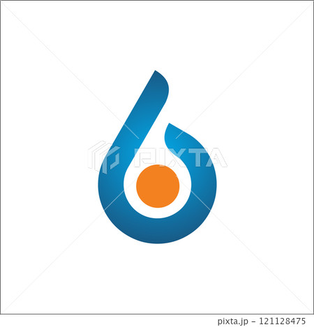 initials b logo vector template 121128475