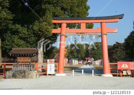 上賀茂神社 一の鳥居 京都市北区 上賀茂神社 一の鳥居 京都市北区 121128533