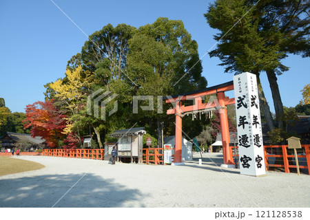 上賀茂神社　二の鳥居　京都市北区 121128538