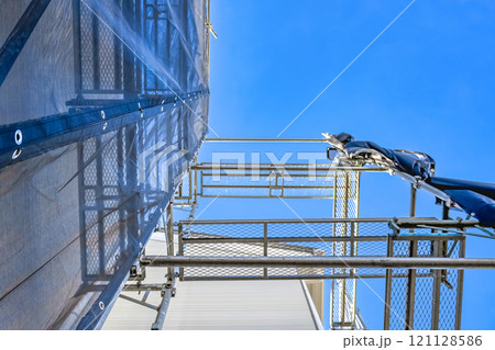 戸建て家屋の外壁修繕工事 121128586