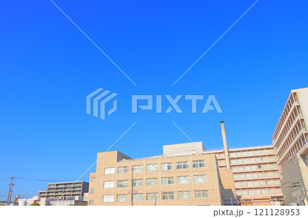 三重県四日市市、市立四日市病院の風景 121128953