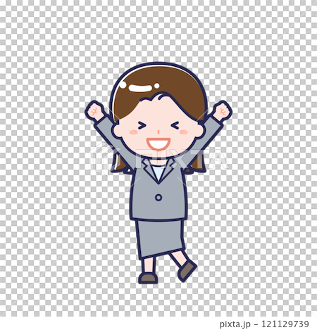 スーツ／女性 03 121129739