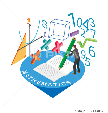 数学のイメージイラスト 121130378