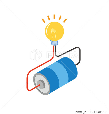 電球と電池 電球と電池 121130380
