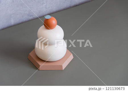 鏡餅の置物 121130673