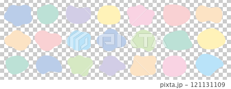 Shape blob vector set abstract shapes colorful Shape blob vector set abstract shapes colorful 121131109