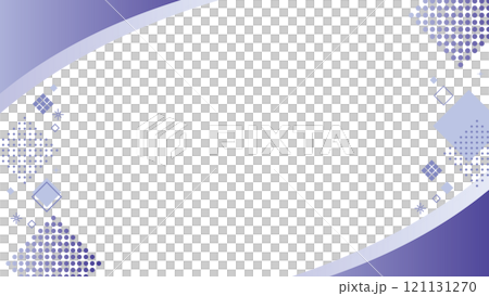 Geometric frame blue gradient simple Geometric frame blue gradient simple 121131270