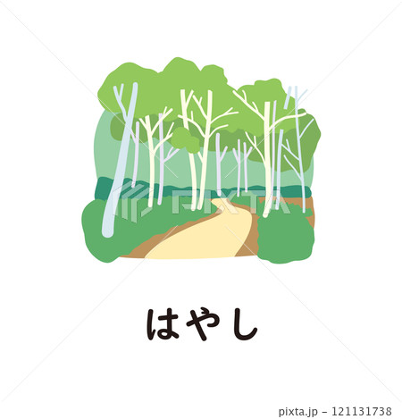 日本語ひらがなシリーズ―はやし　“は”のつくひらがな 121131738