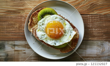 Healthy breakfast. Generative AI 121132027
