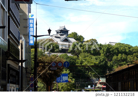 熊本市中心市街地 熊本城界隈の街並み(通町筋) 熊本市中心市街地 熊本城界隈の街並み(通町筋) 121132218