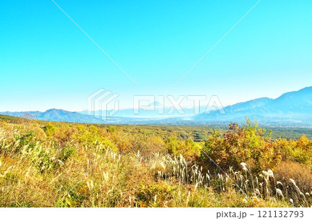 紅葉の登山道 121132793