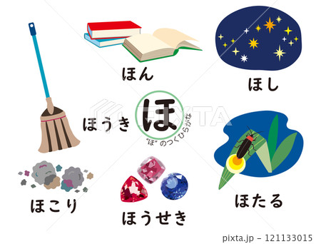 日本語ひらがなシリーズ　“ほ”のつくひらがな 121133015