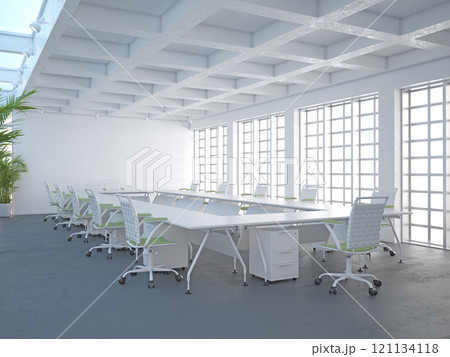 Minimalist conference room 121134118