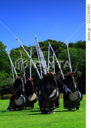 岩手県民俗芸能公演　鹿踊り 121134363