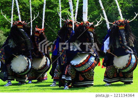 岩手県民俗芸能公演 鹿踊り 岩手県民俗芸能公演 鹿踊り 121134364