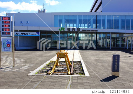 宗谷本線の風景 稚内駅 宗谷本線の風景 稚内駅 121134982