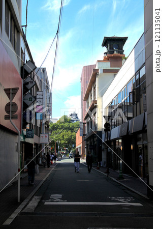 熊本市中心市街地　熊本城界隈の街並み 121135041