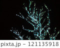 青いイルミネーション 121135918