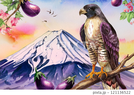 一富士二鷹三茄子の夢 一富士二鷹三茄子の夢 121136522