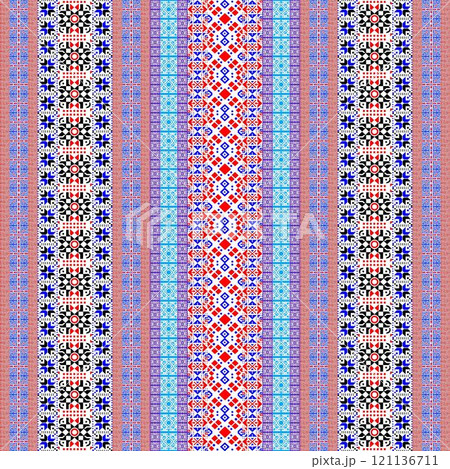 abstract background with flowers seamless pattern with elements pattern abstract background with flowers seamless pattern with elements pattern 121136711