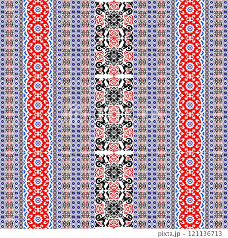 abstract background with flowers seamless pattern with elements pattern abstract background with flowers seamless pattern with elements pattern 121136713