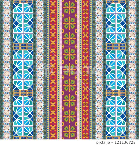 abstract background with flowers seamless pattern with elements pattern abstract background with flowers seamless pattern with elements pattern 121136728