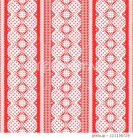 abstract background with flowers seamless pattern with elements pattern 121136729