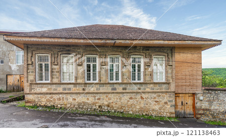 Historic Stone Building With Wooden Roof and Large Windows in a Quiet Rural Area 121138463