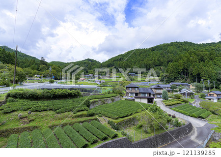 愛知県新城市作手村の景色 愛知県新城市作手村の景色 121139285