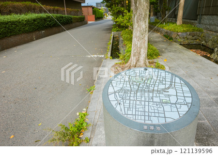 東源池の風景【松本市】 121139596