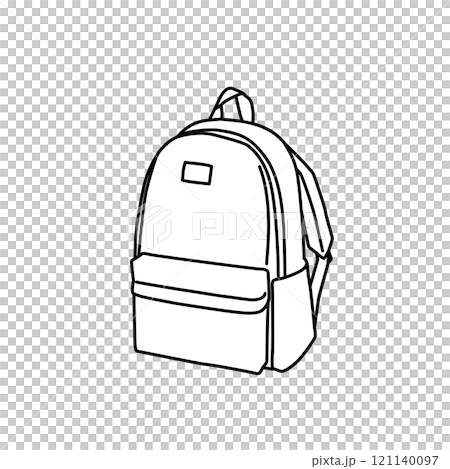 包款時尚單色插畫背包 121140097