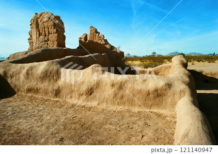 Ancient Casa Grande Ruins National Monument on Film 121140947