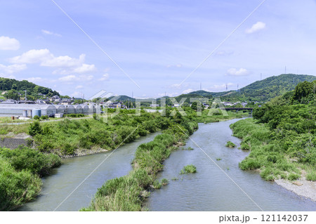 のどかな田舎の風景 121142037